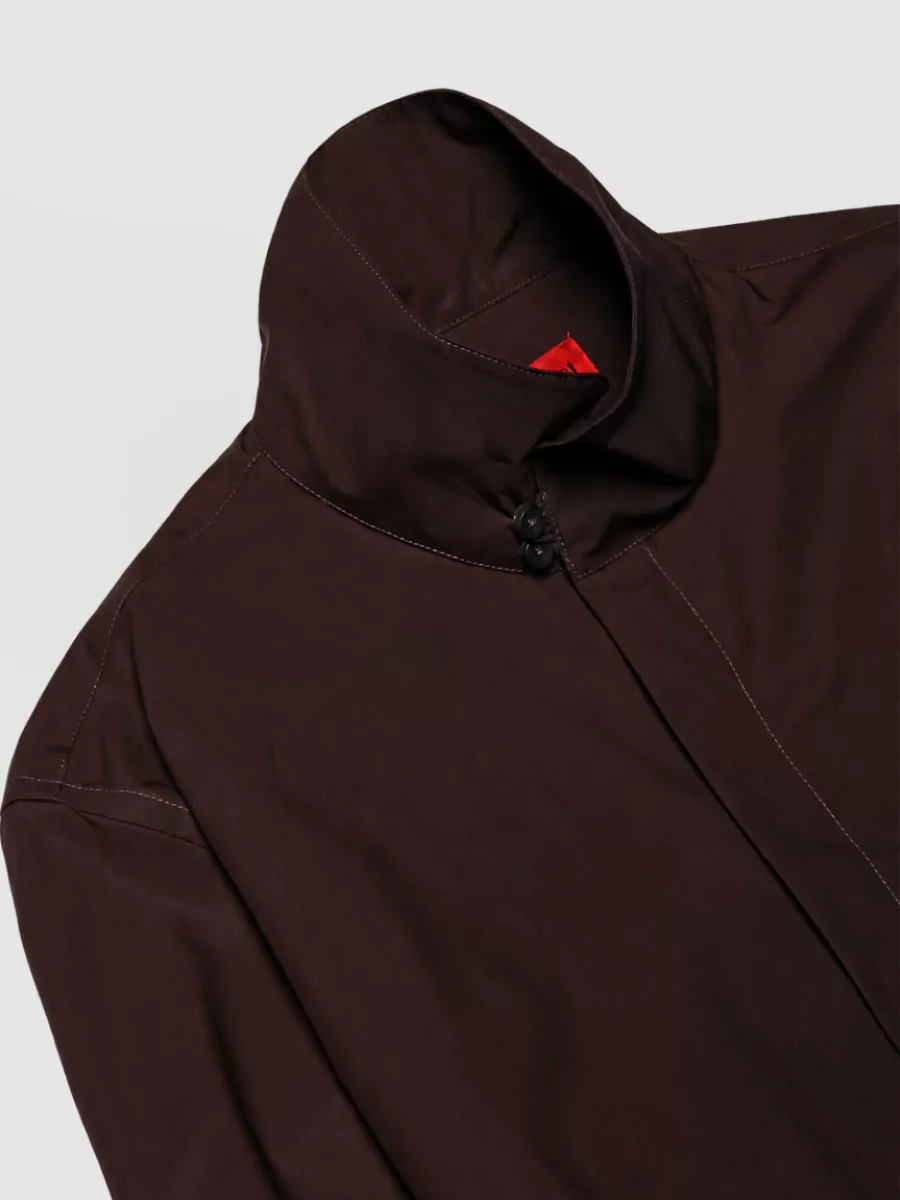 Thelatest Cotton Crewneck Fitted Jacket