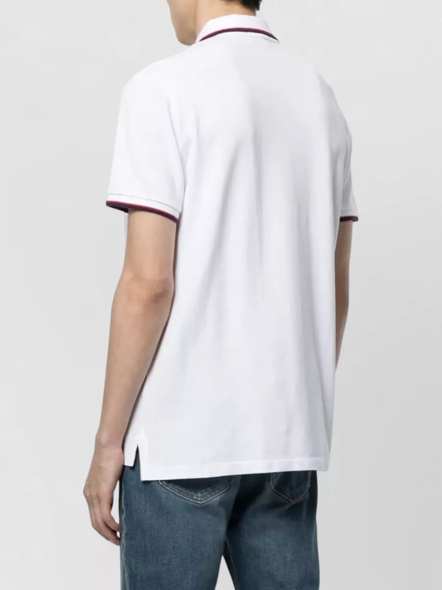 Polo Ralph Lauren Short Sleeve Knit Contrast Collar Polo Shirt