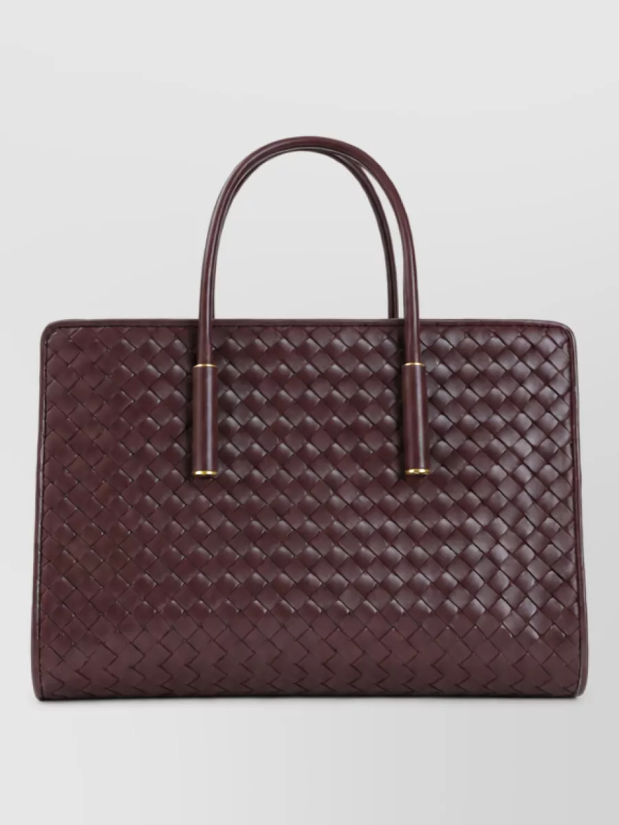 Bottega Veneta small leather tote bag