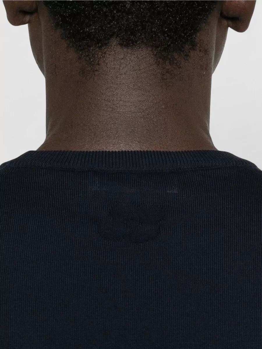 Lardini Knit Crew Neck T Shirt Short Sleeves