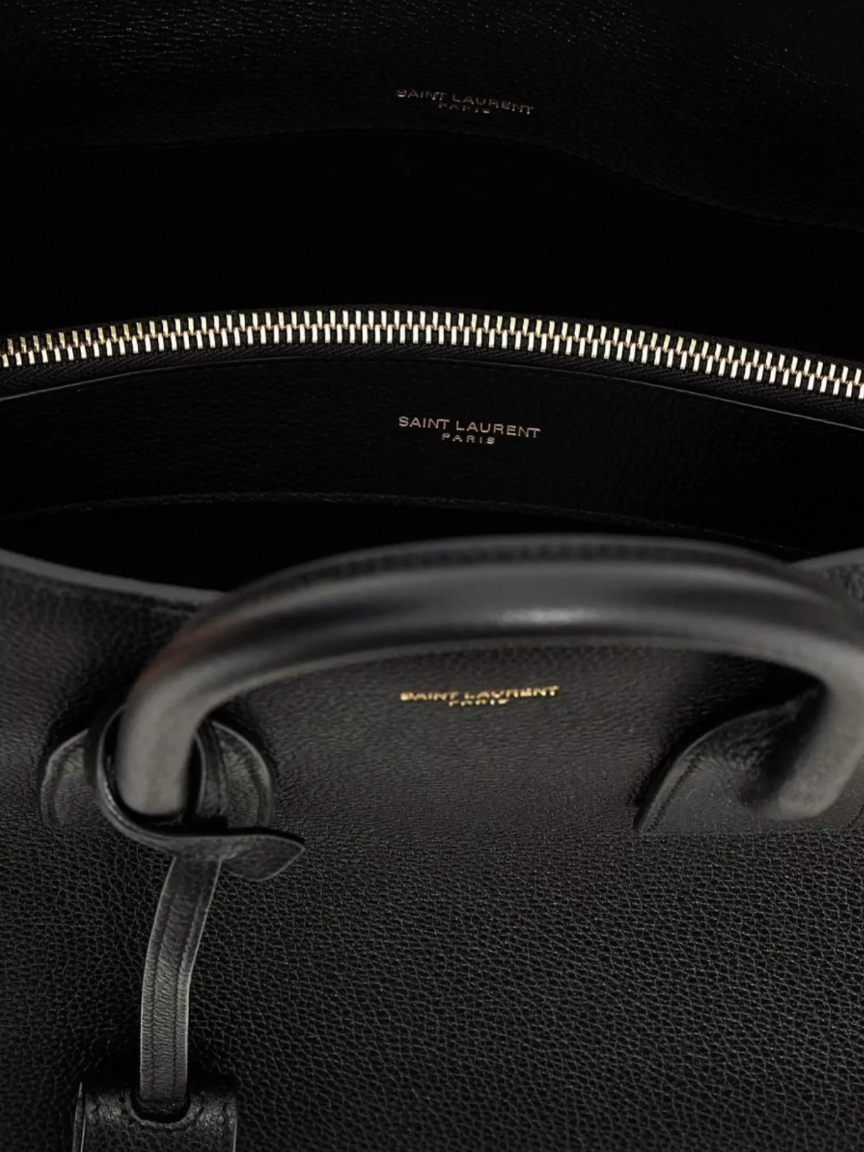 Saint Laurent Small Tote Bag Detachable Strap