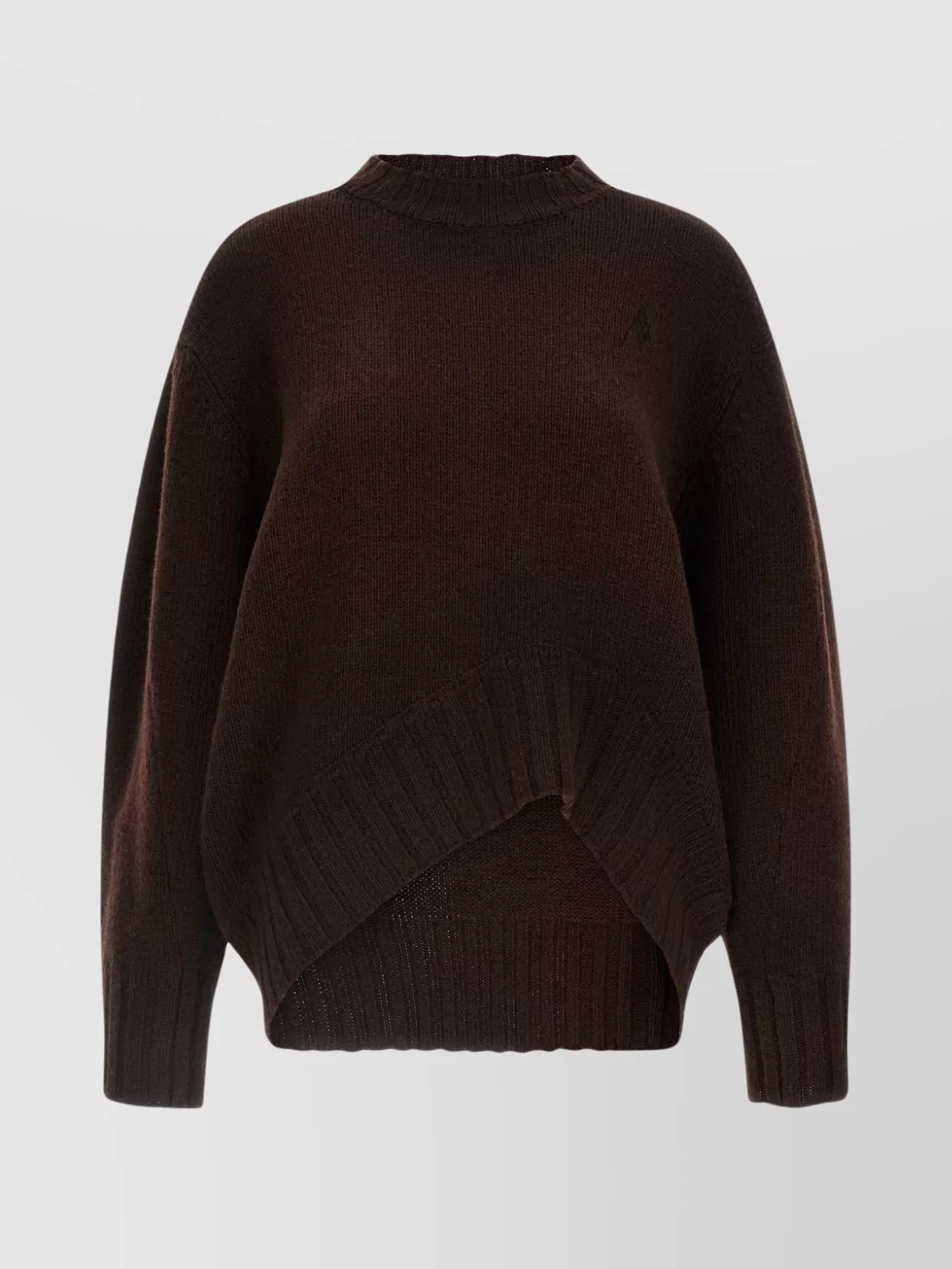 Attico Logo Embroidery Sweater Sweaters And Cardigans Brown In Brown