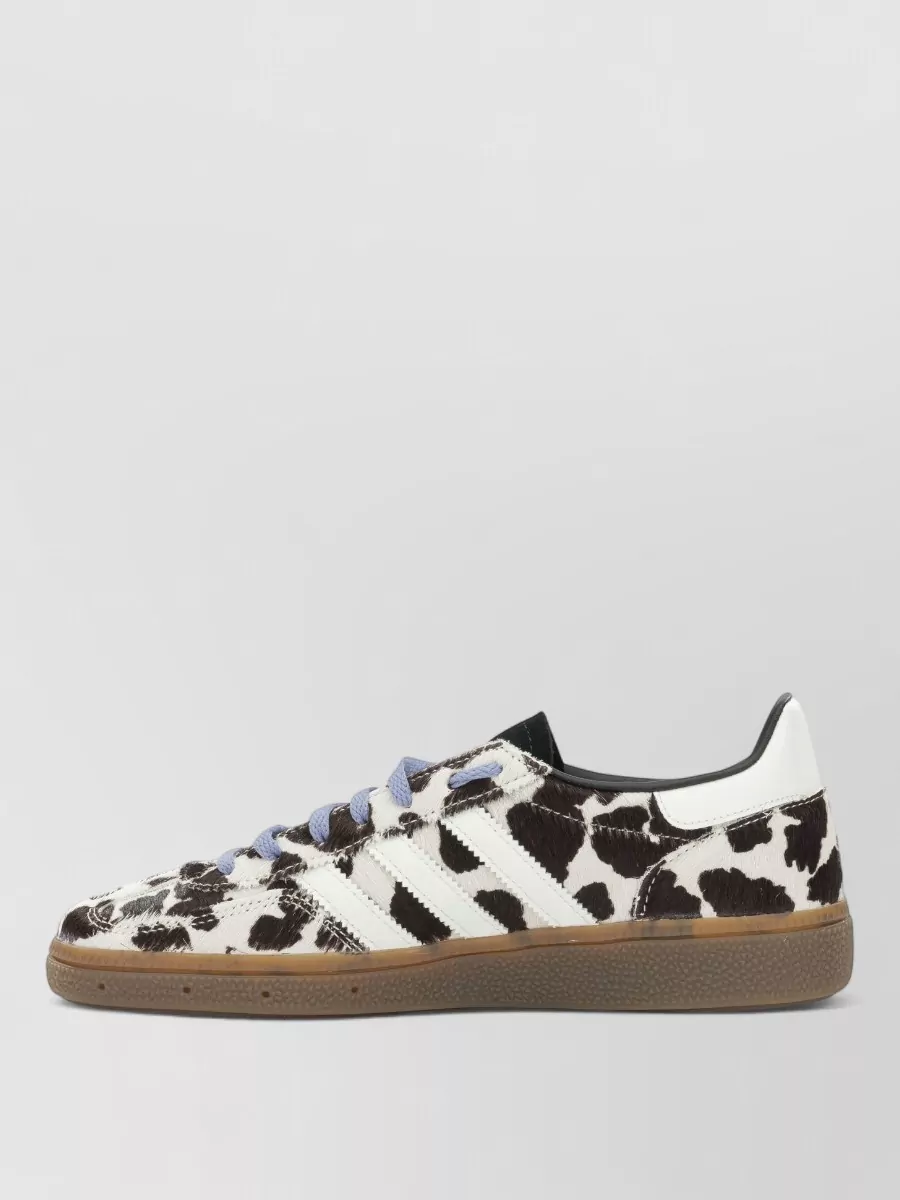 Adidas Originals Leather Cow-Print Low-Top Sneakers