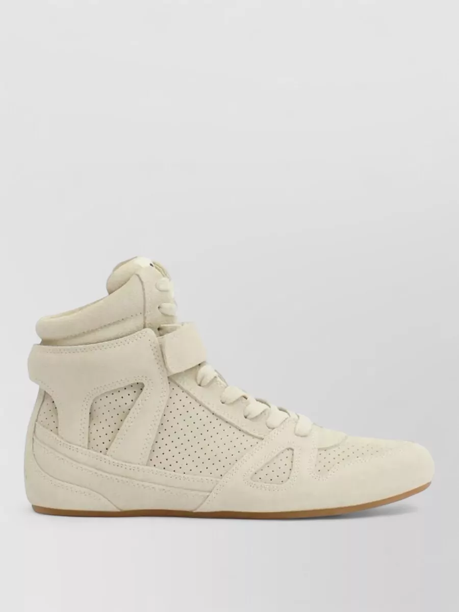 Isabel Marant leather high-top sneakers