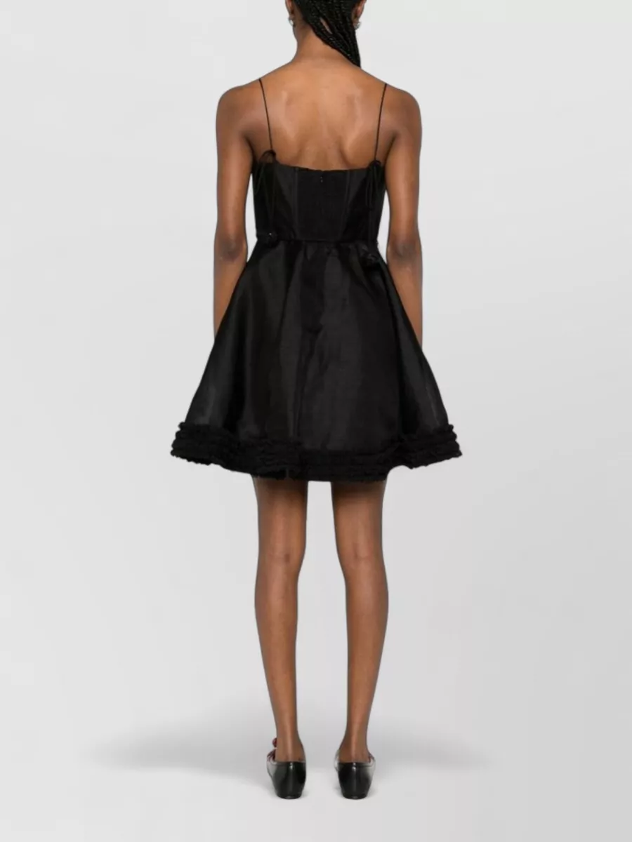 Zimmermann Linen And Silk Mini Dress