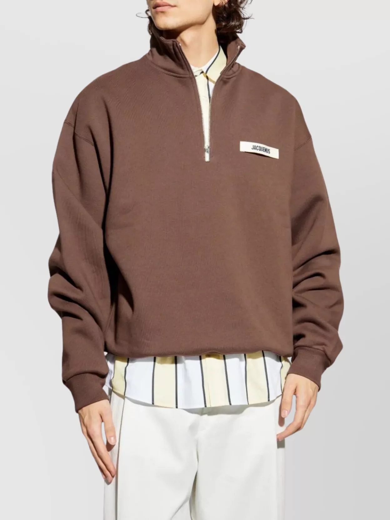 Jacquemus Chunky Trucker Sweater Appliqué