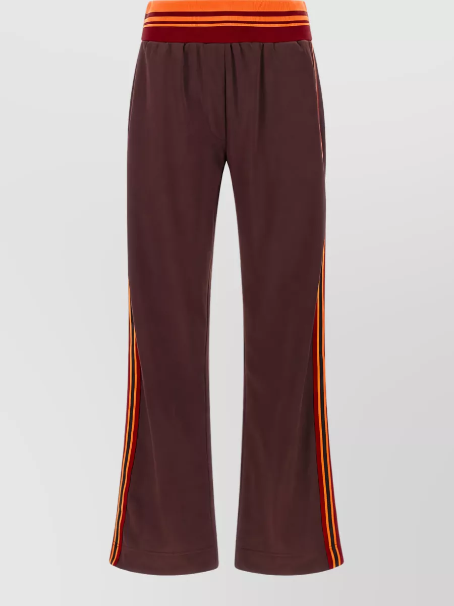 Dries Van Noten striped straight-leg loungewear trousers