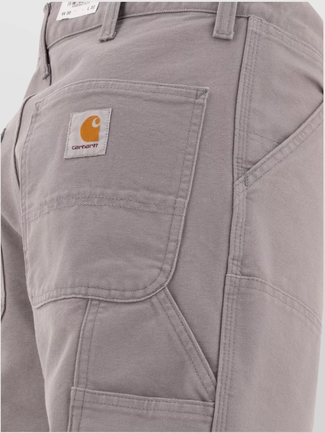 Carhartt Straight Leg Trousers With Belt Loops And Multiple Pockets