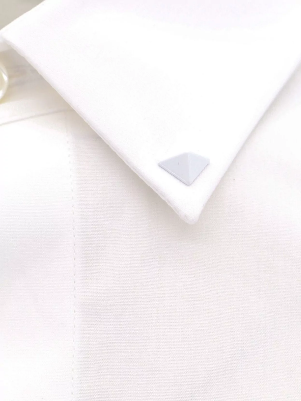 Valentino Cotton Shirt With Rockstud Untitled Studs
