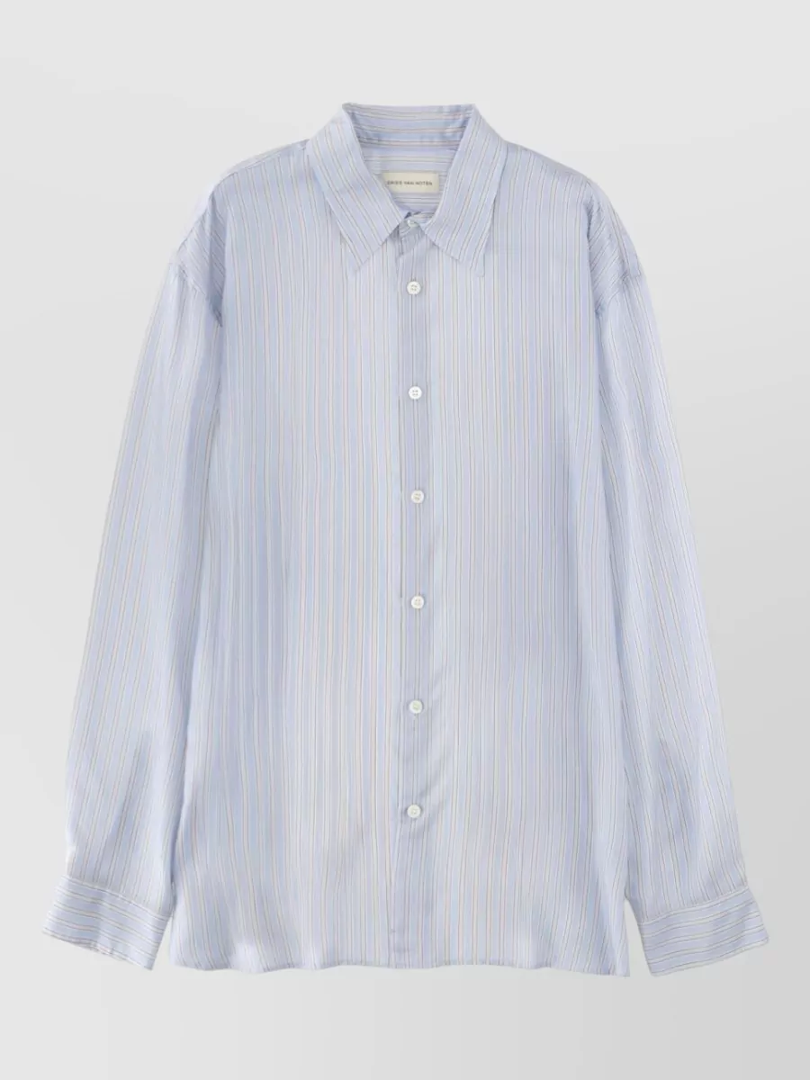 Dries Van Noten cupro shirt