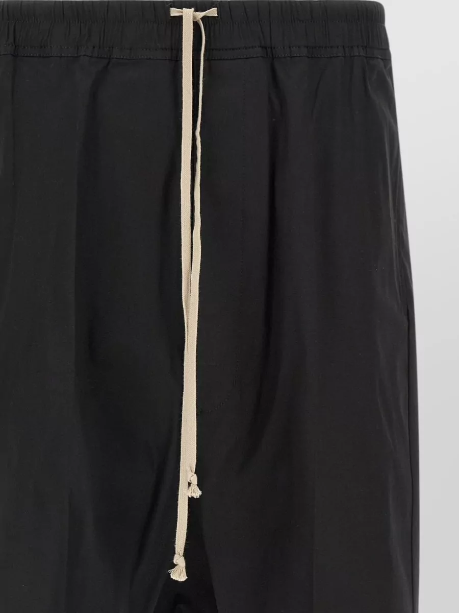Rick Owens Cotton Drop-Crotch Shorts