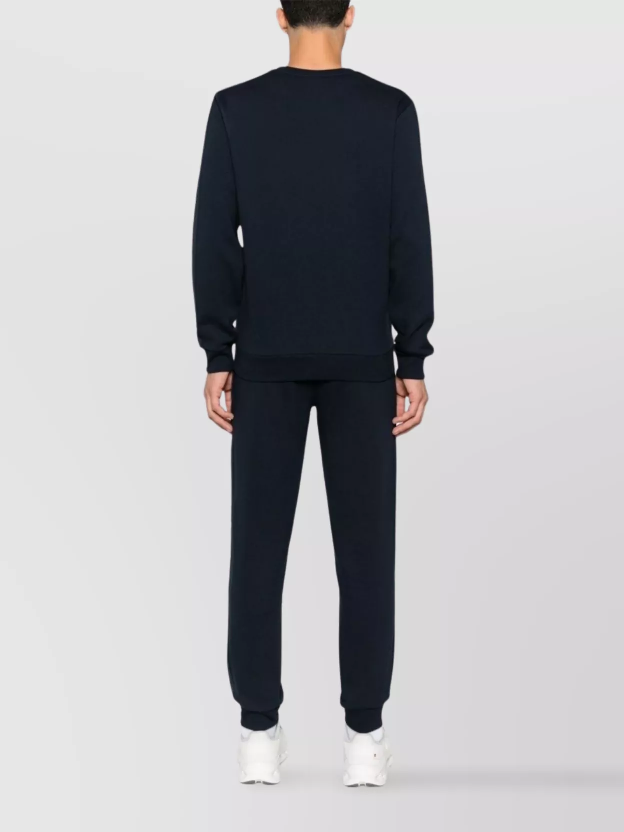Emporio Armani Crew Neck Long Sleeves Ribbed Cuffs