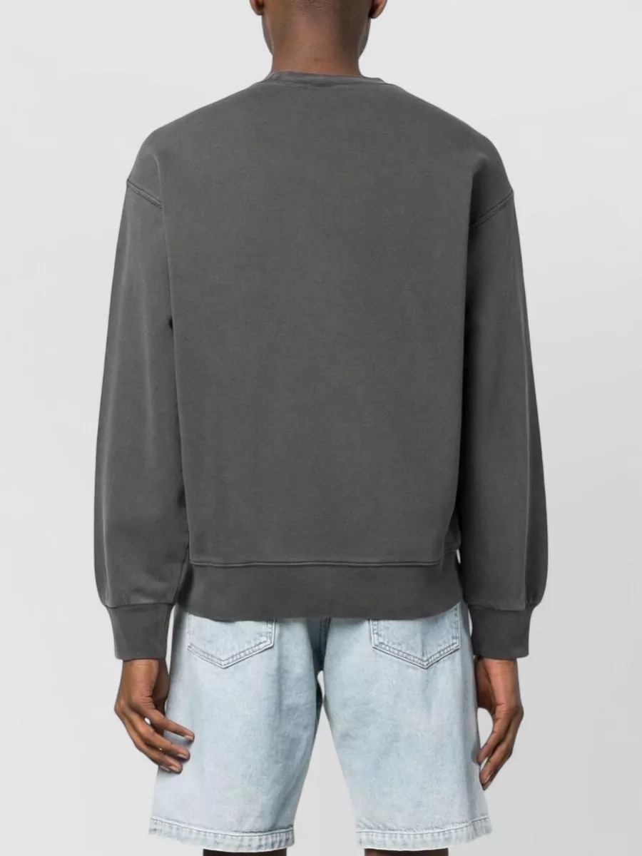 Carhartt Wip Cotton Logo-Patch Crewneck Sweatshirt