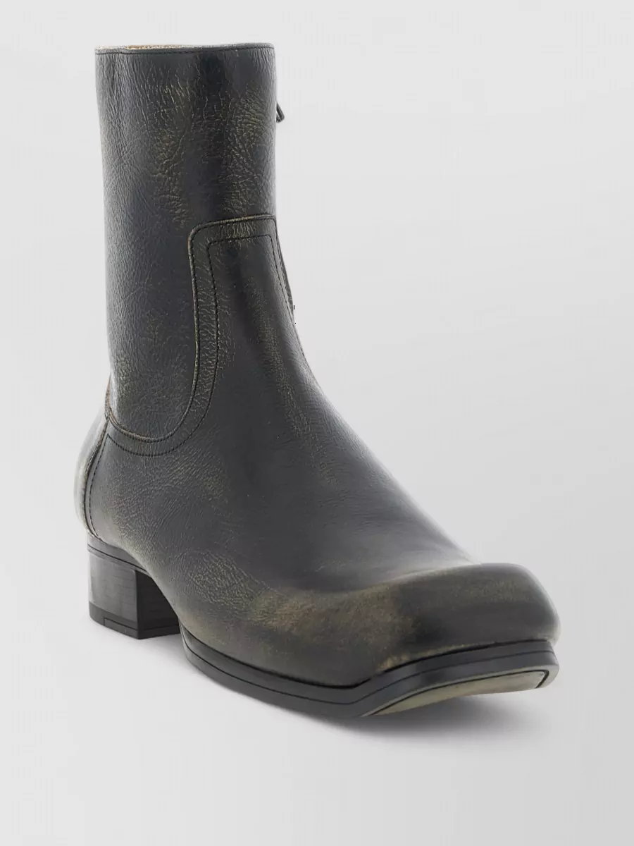 Maison Margiela leather ankle boots