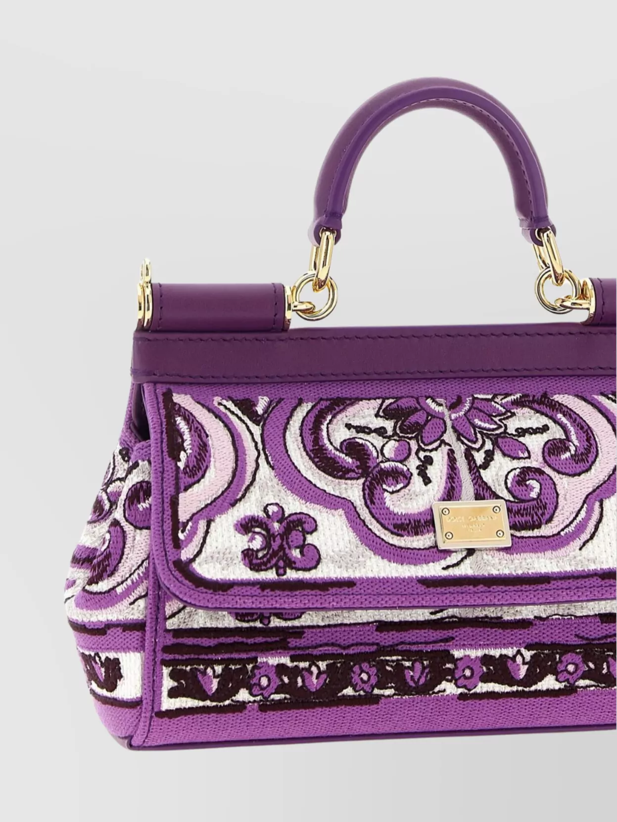 Dolce&Gabbana Small Sicily Handbag Detachable Strap