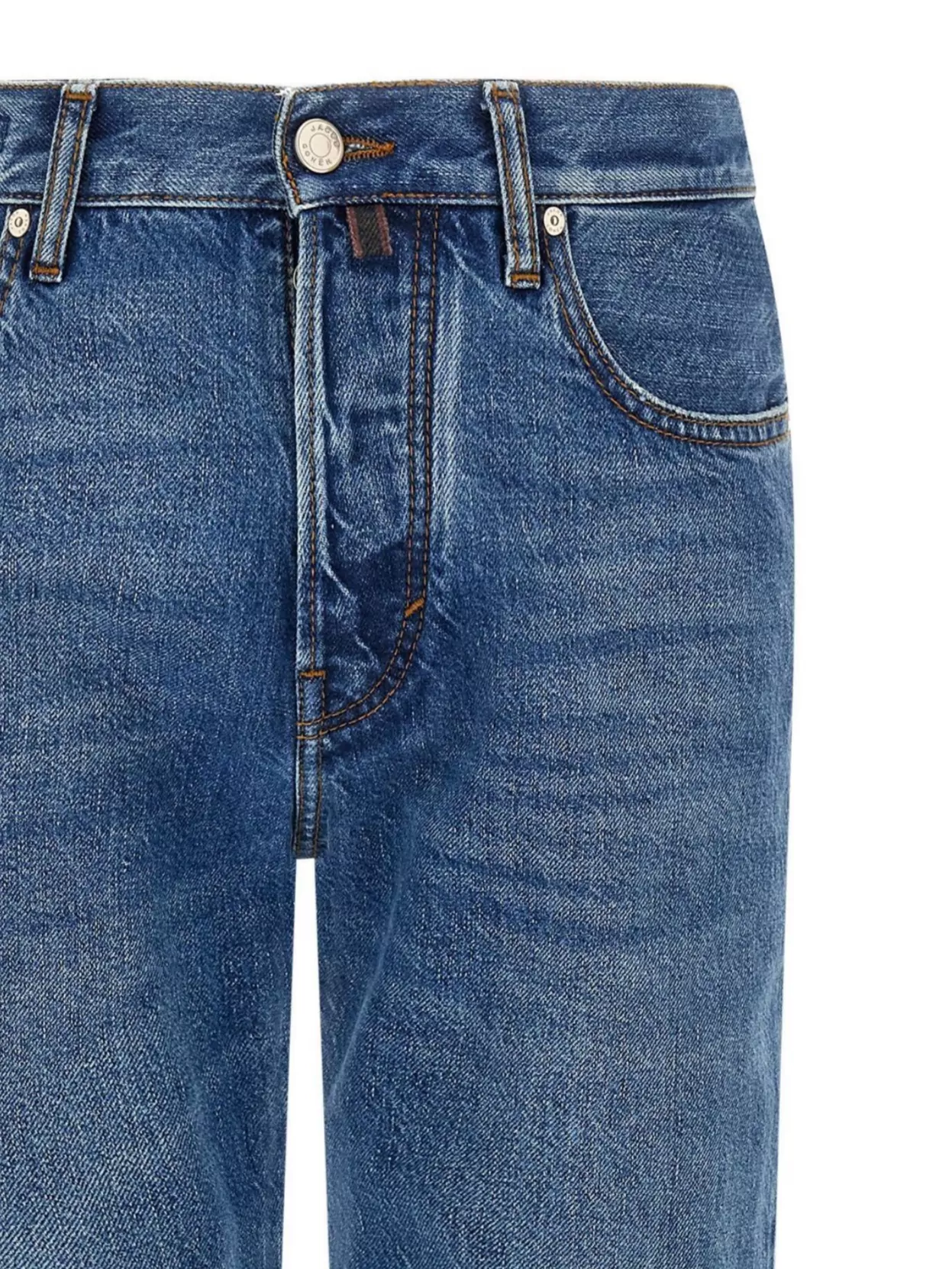 Jacob Cohen Denim Trousers Featuring Five-Pocket Design