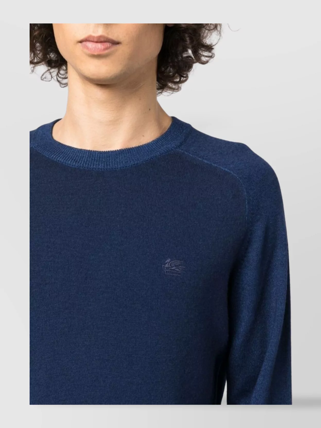 Etro Wool Crew Neck Sweater