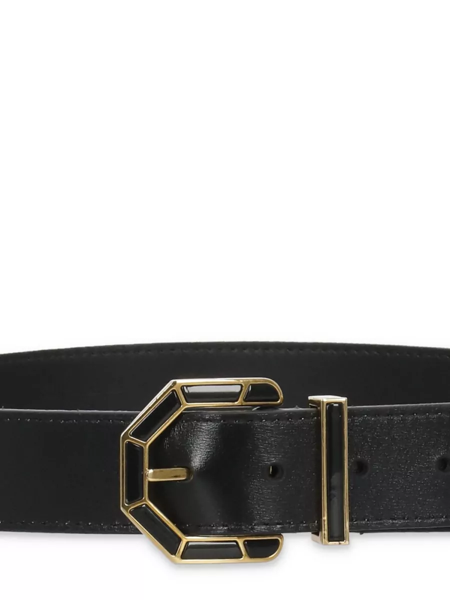 Etro Leather Belt Adjustable Length Smooth Finish