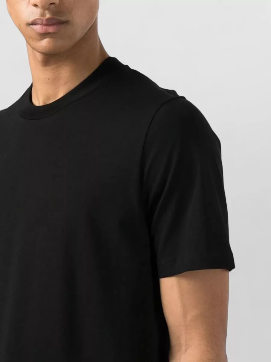 Jil Sander Regular Crew Neck Plain Short Sleeve T Shirt