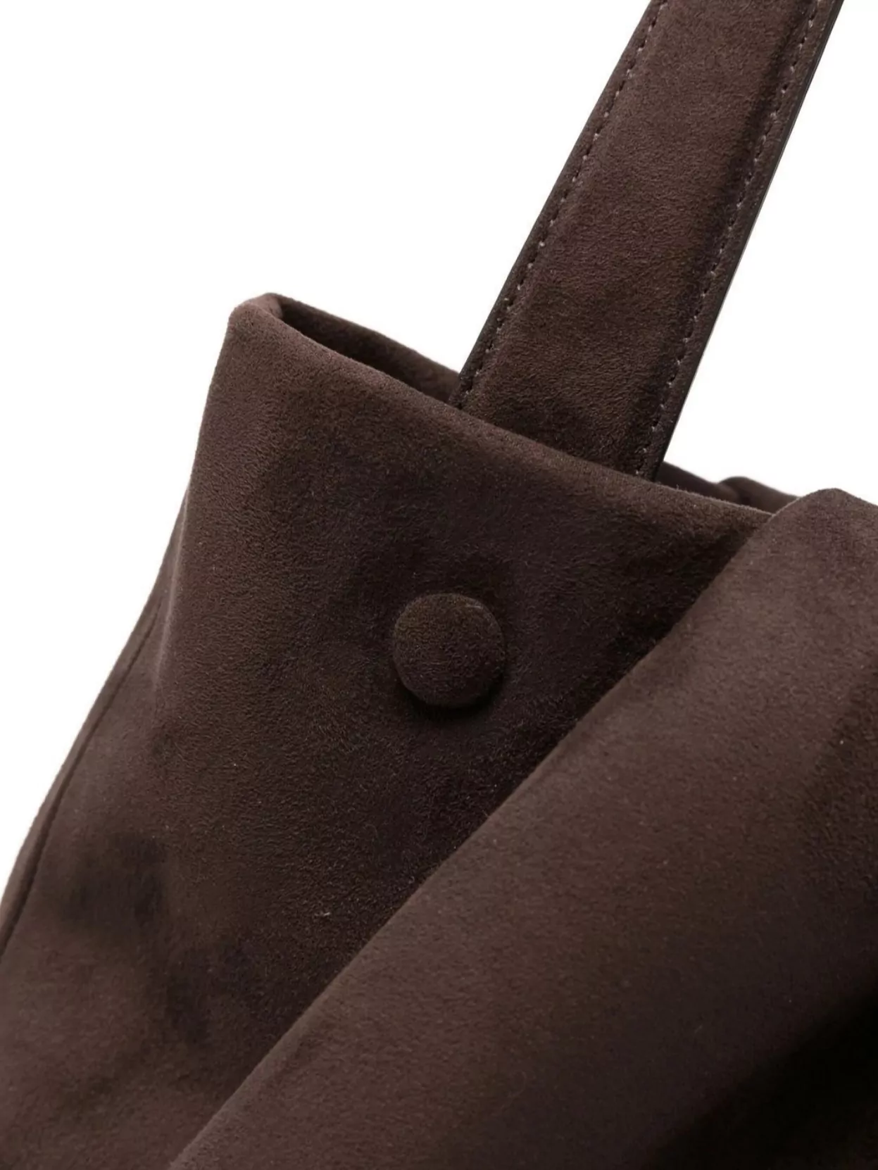 Themoiré Suede Tote Bag Removable Strap