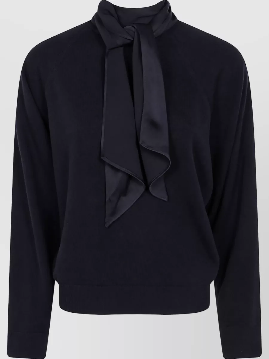 Semicouture Wool round neck sweater