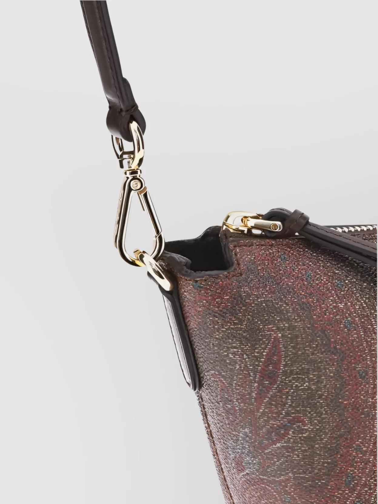 Etro Jacquard Fabric Shoulder Bag