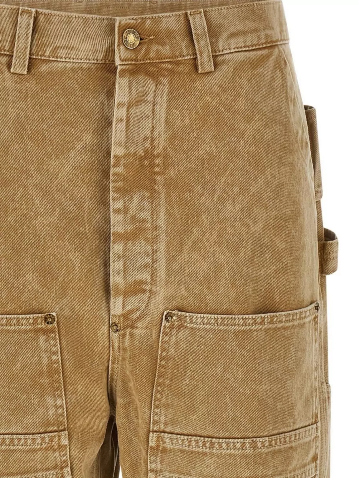 Moschino Wide Leg Cargo Trousers And Pockets
