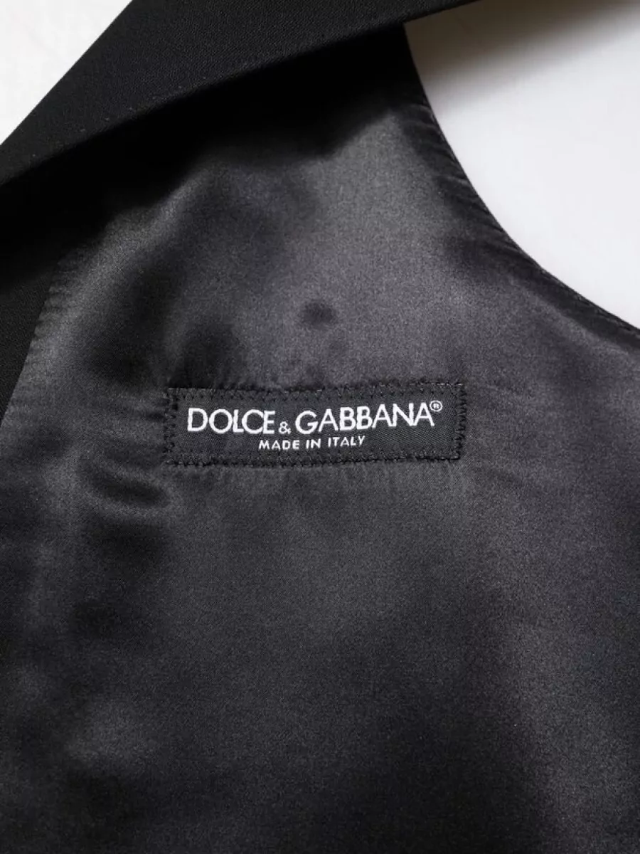 Dolce&Gabbana Wool Silk Waistcoat