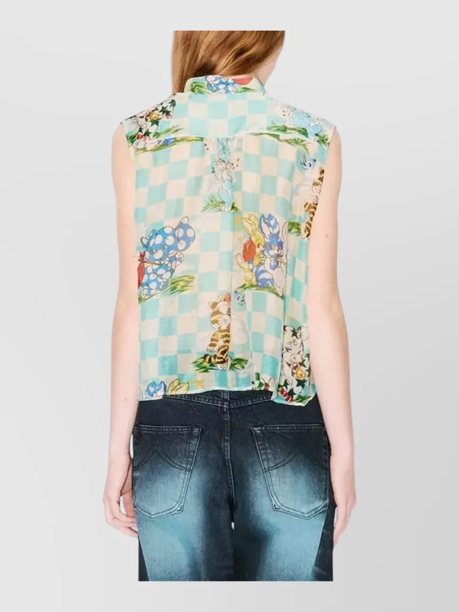 Kenzo Linen Silk Blouse