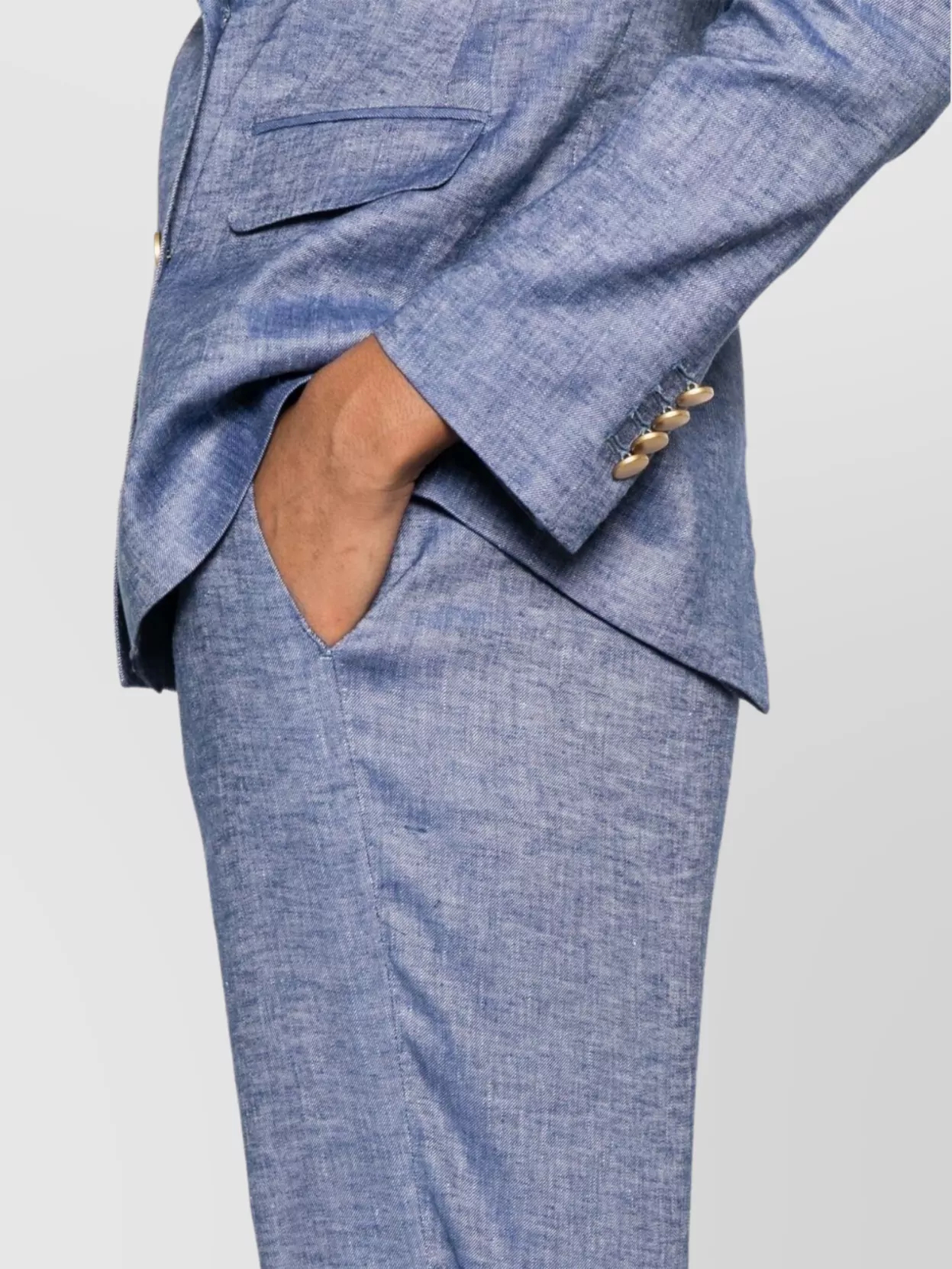 Tagliatore Knee Length Suit Button Detailing