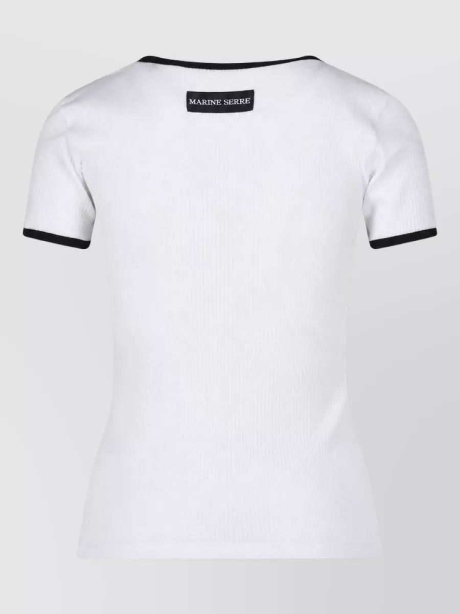 Marine Serre Short Sleeve T-Shirt