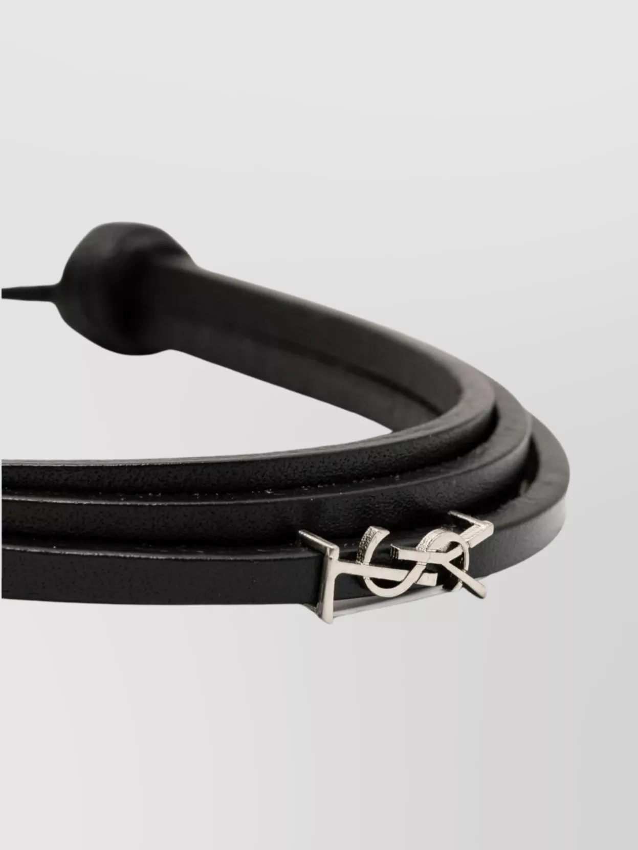 Saint Laurent Bracelets Strap Adjustable Silver-Tone Hardware