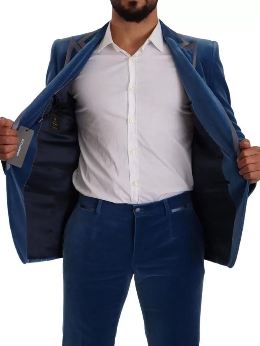 Dolce&Gabbana Velvet Slim-Fit Two-Piece Tuxedo