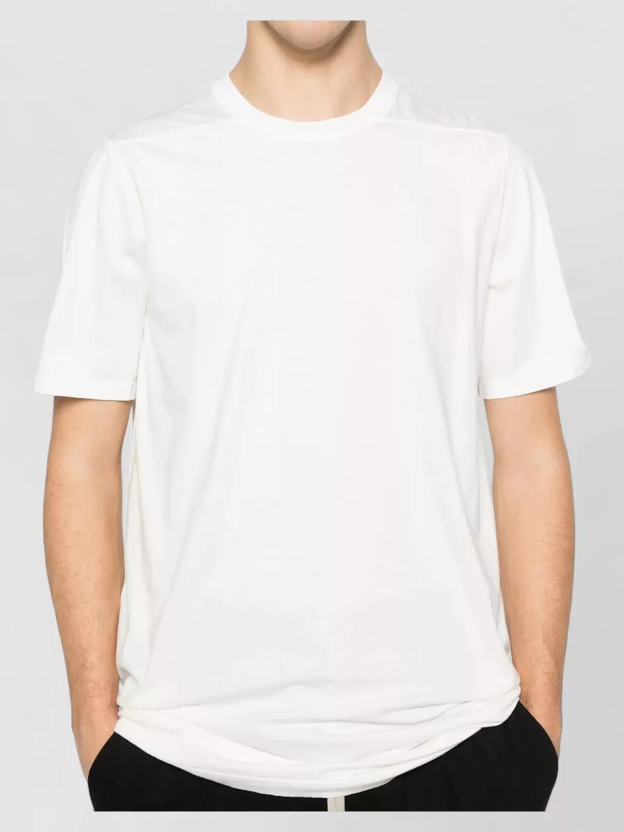 Rick Owens Level Crew Neck Plain Short Sleeve T-Shirt