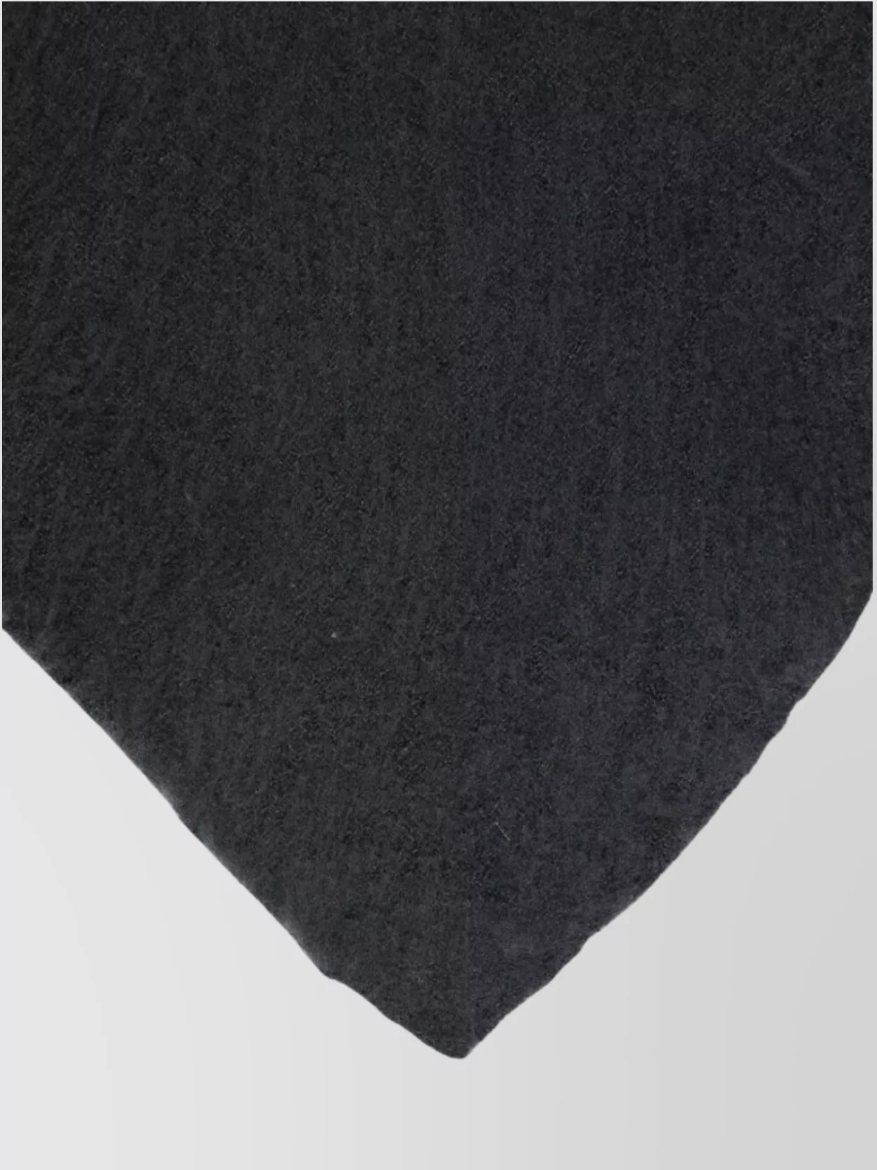 Faliero Sarti Cashmere And Wool Wraparound Scarf In Black