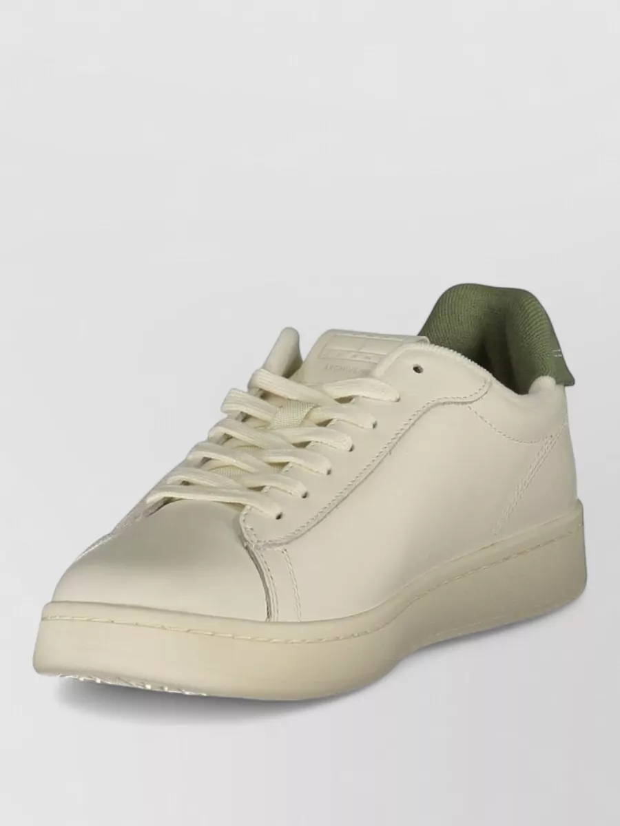 Tommy Hilfiger Leather Lace-Up Sneakers