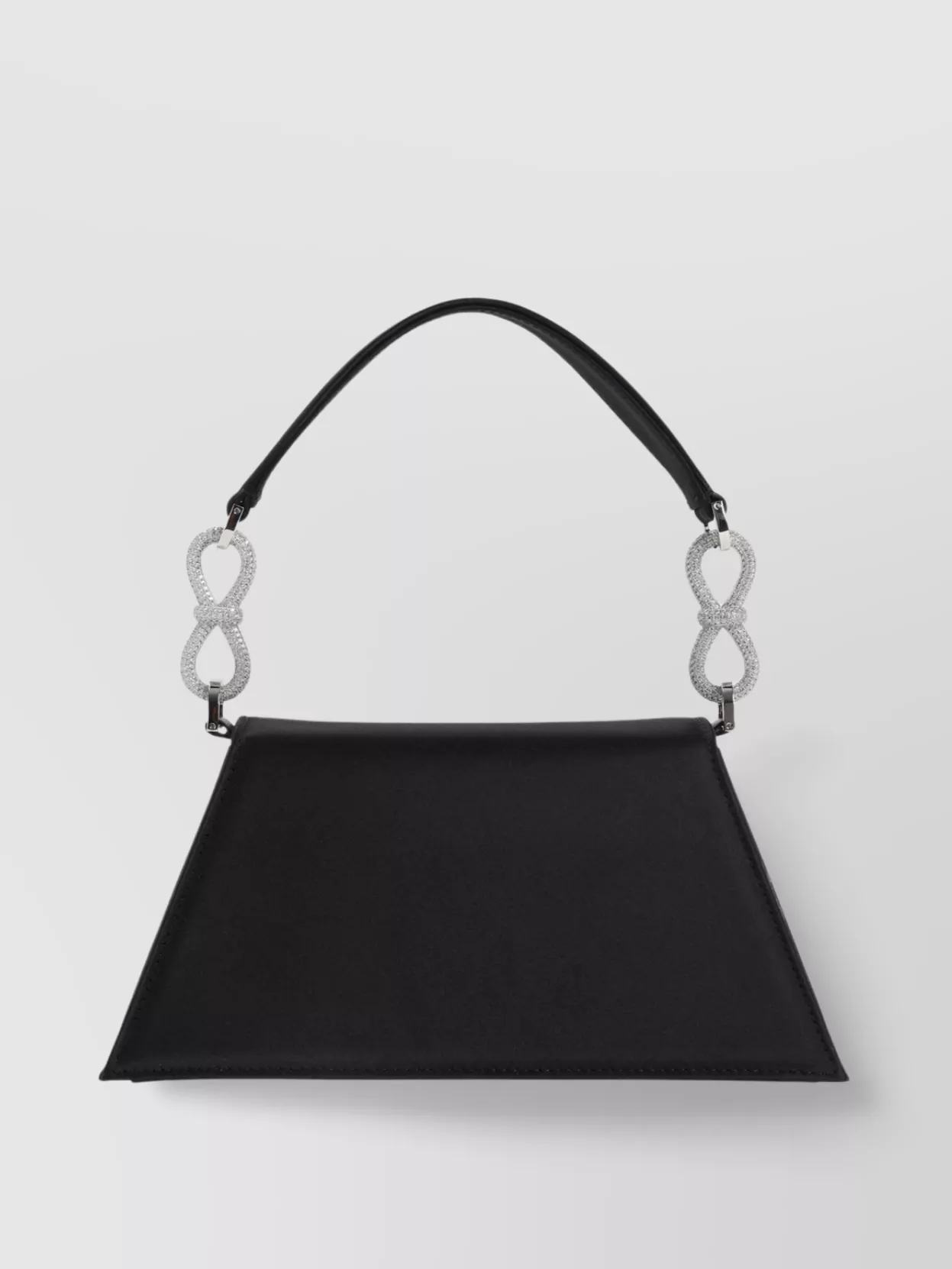 Mach & Mach Samantha Double Bow Silk Shoulder Bag
