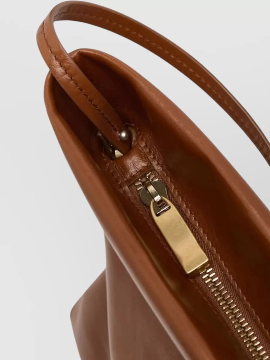 Marsell Leather Maxi Clutch Bag