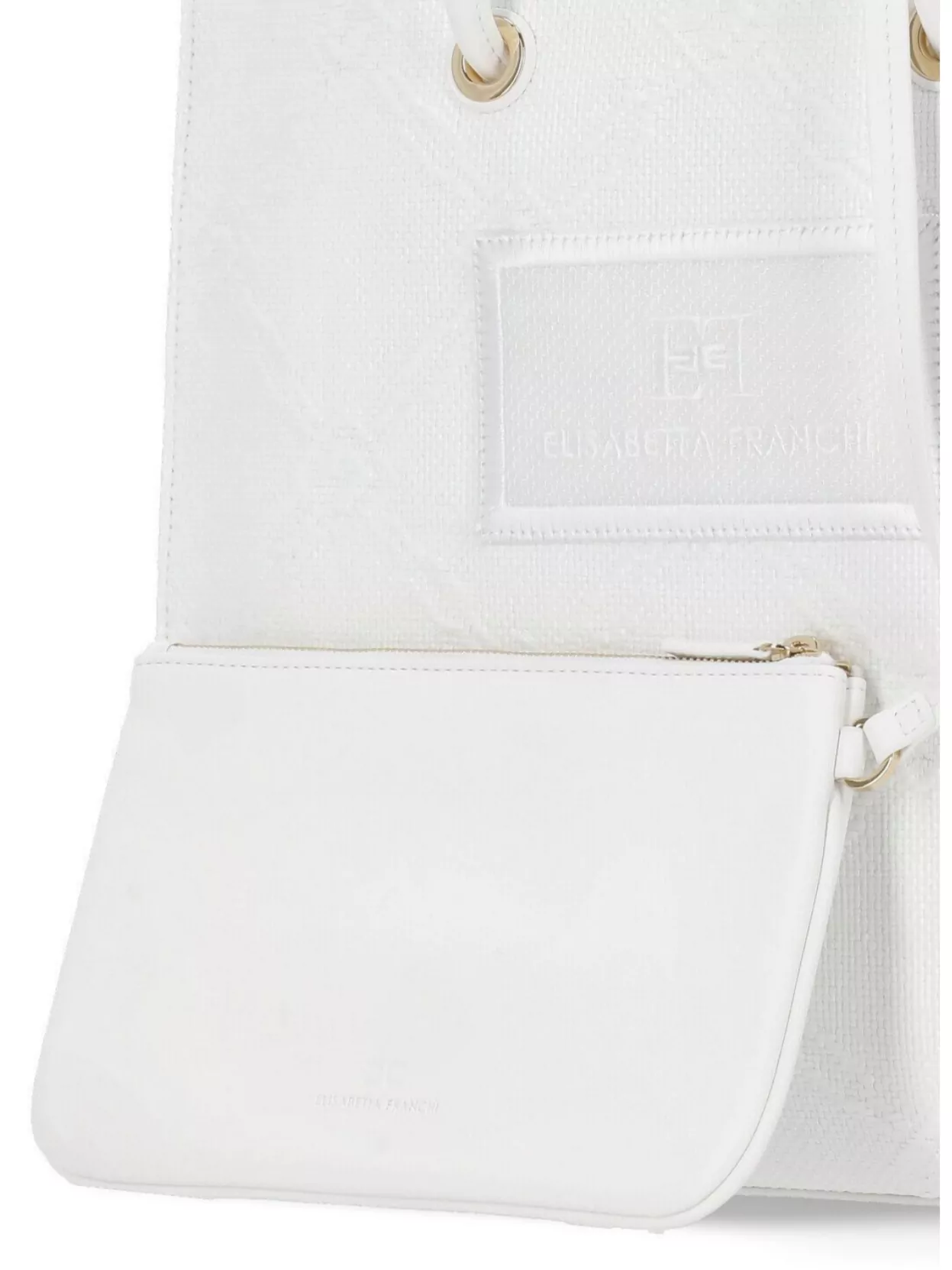 Elisabetta Franchi Open Top Shopper Tote Bag