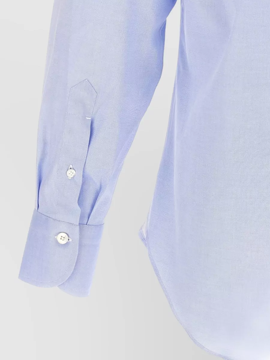 Finamore Cotton Long-Sleeve Shirt