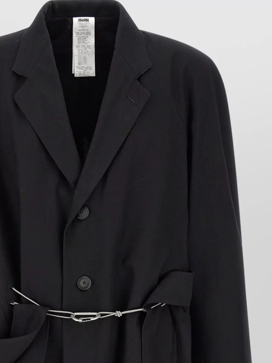 Magliano Cotton Belted Single Breasted Trench Coat