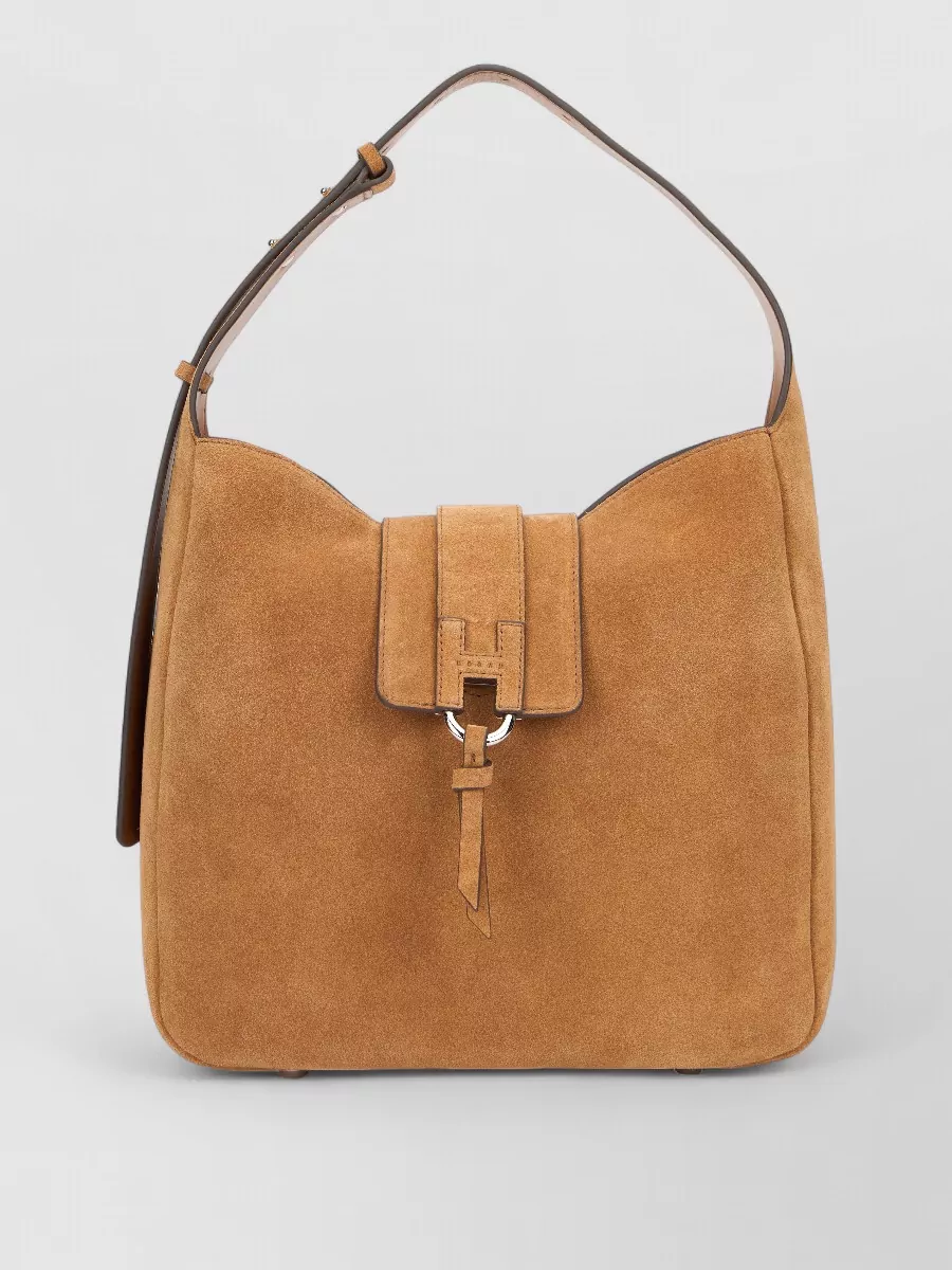 Hogan h-bag suede shoulder bag