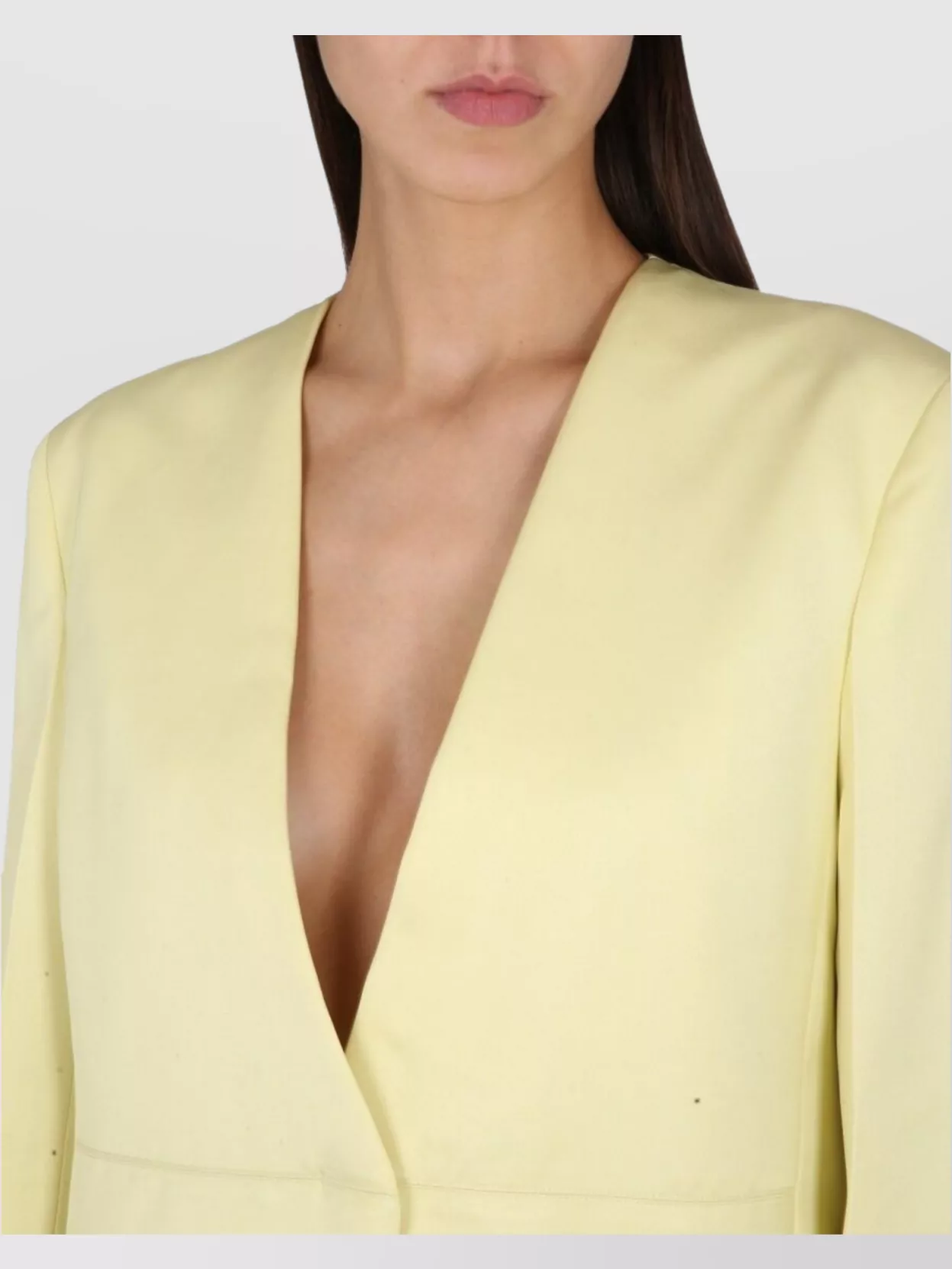 Jil Sander V-Neckline Jacket Back Slit