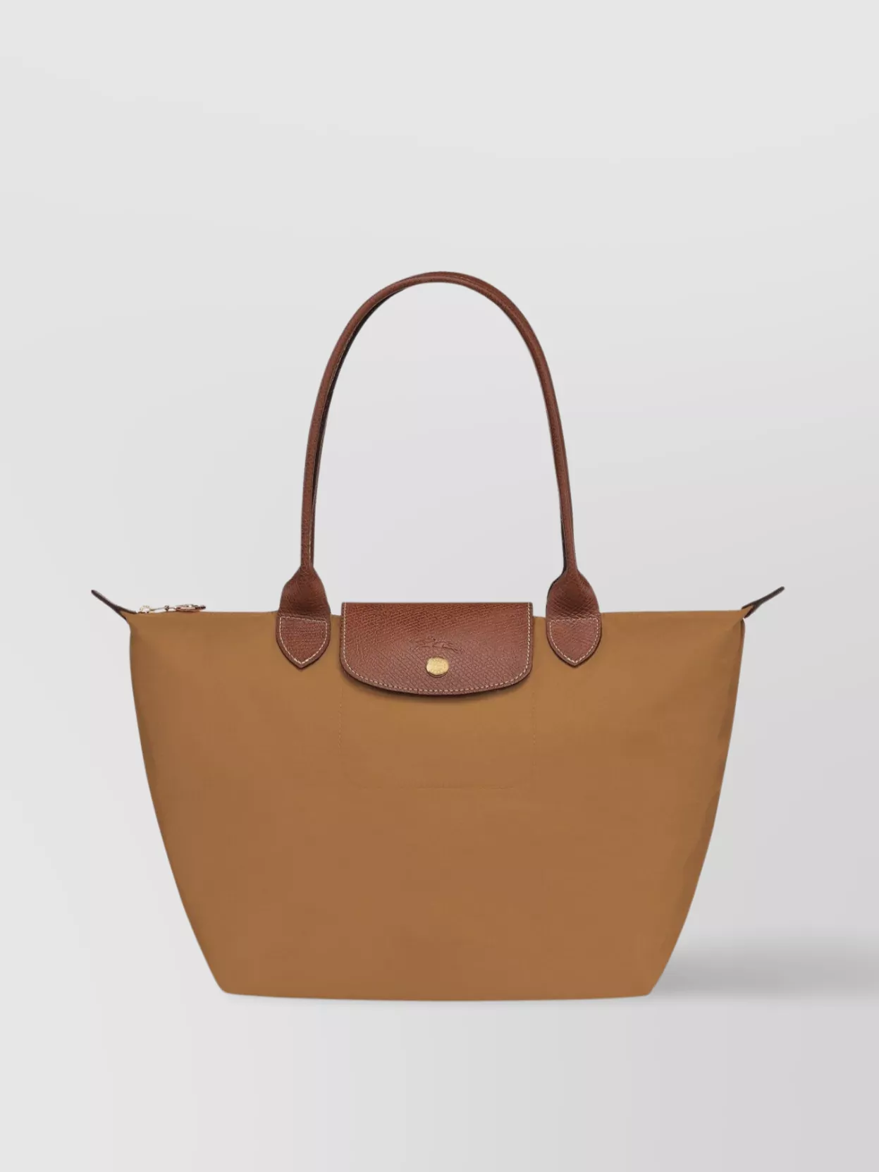 Longchamp recycled canvas shoulder bag