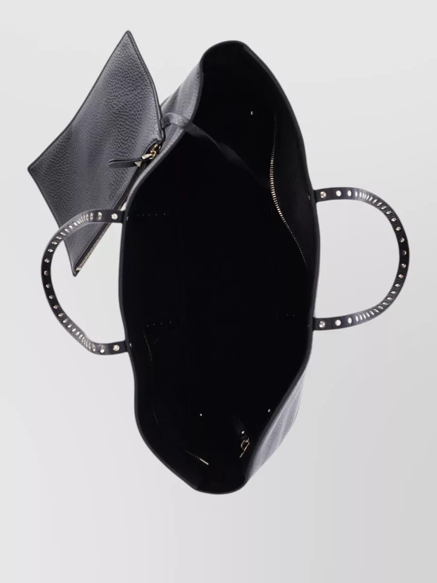 Valentino Garavani Rockstud Spike Leather Tote Bag