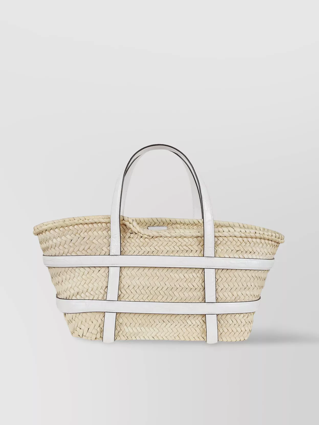 Tory Burch Straw Basket Tote Bag