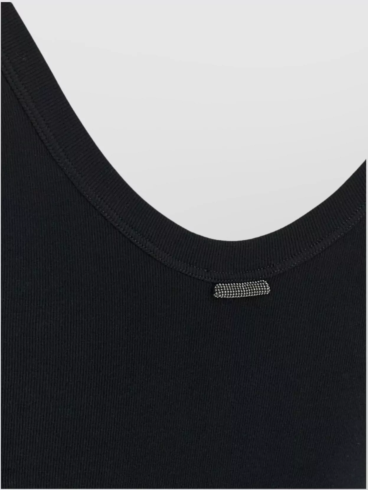 Brunello Cucinelli Ribbed Scoop Neck T-Shirt With Short Sleeves