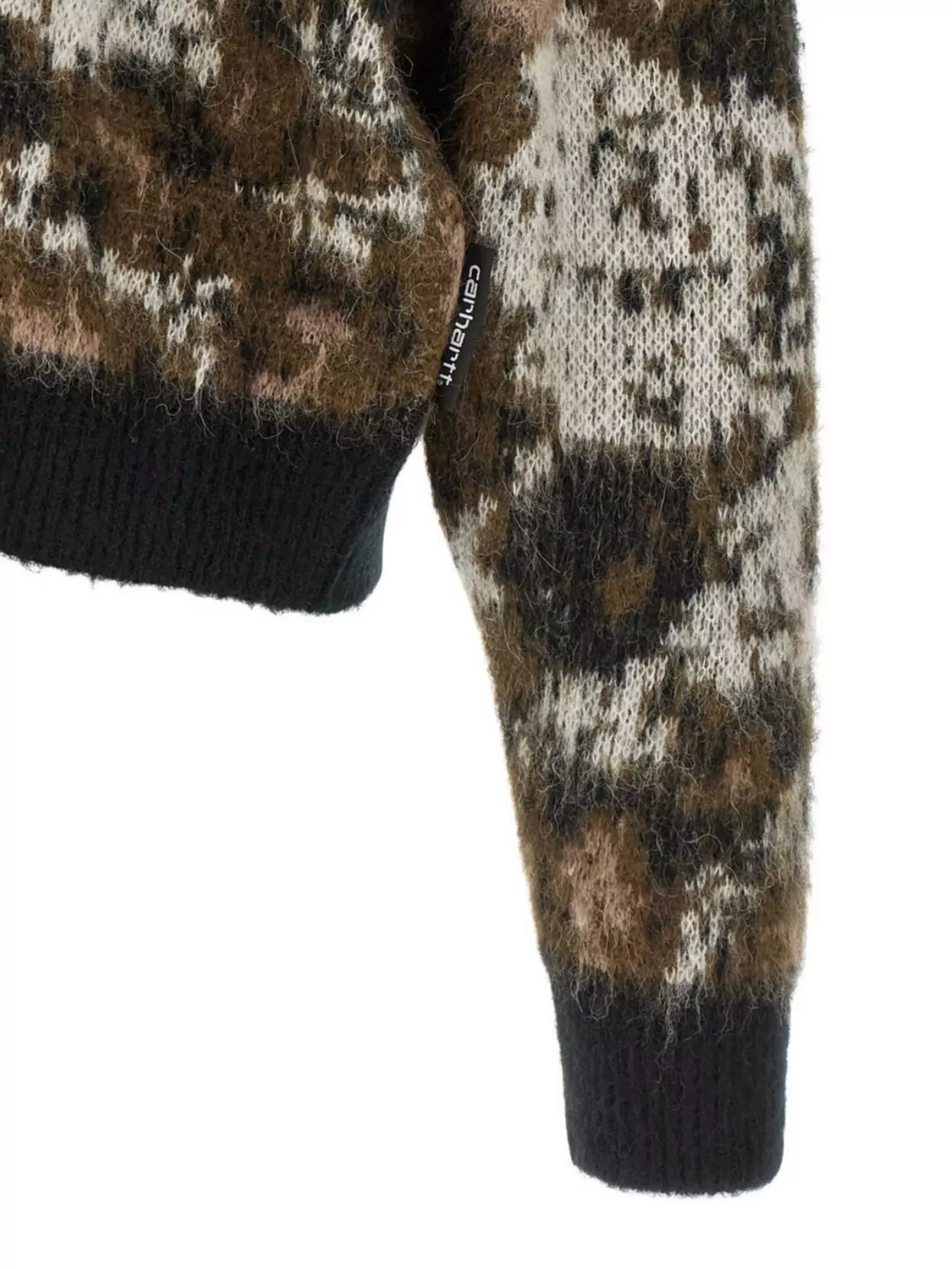 Carhartt Wip Textured Knit V-Neck Long Sleeve Cardigan