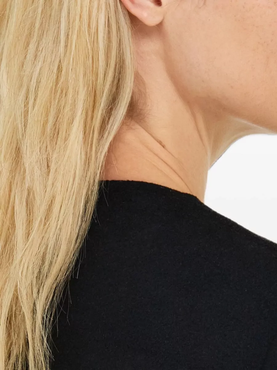 Ferragamo Leather Hair Clip
