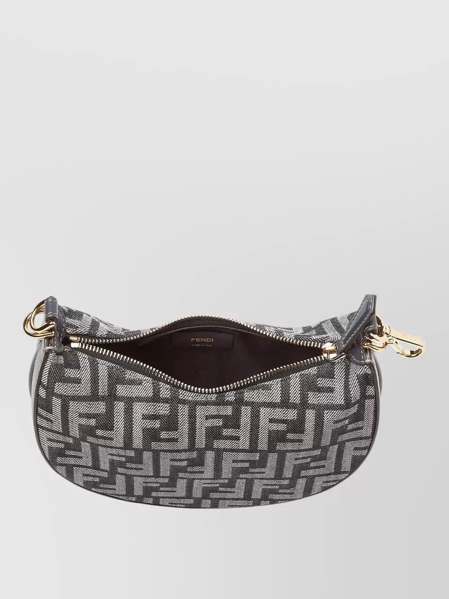 Fendi Mini Shoulder Bag Gold Hardware Strap